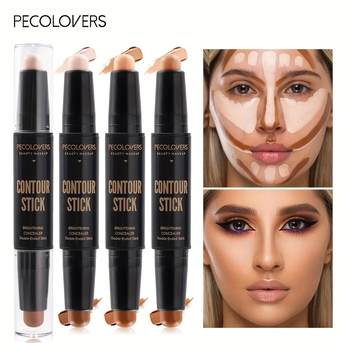 Face Concealer Contouring For Face Bronzer Beauty Contour Makeup Base Foundation Cream For Women\'s Cosmetics New