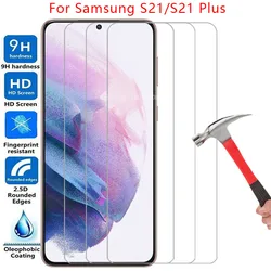 2PCS High Quality Anti-fingerprint Tempered Glass Screen Protector for Samsung Galaxy S21 Plus Tempered Glass on Samsung S22Plus