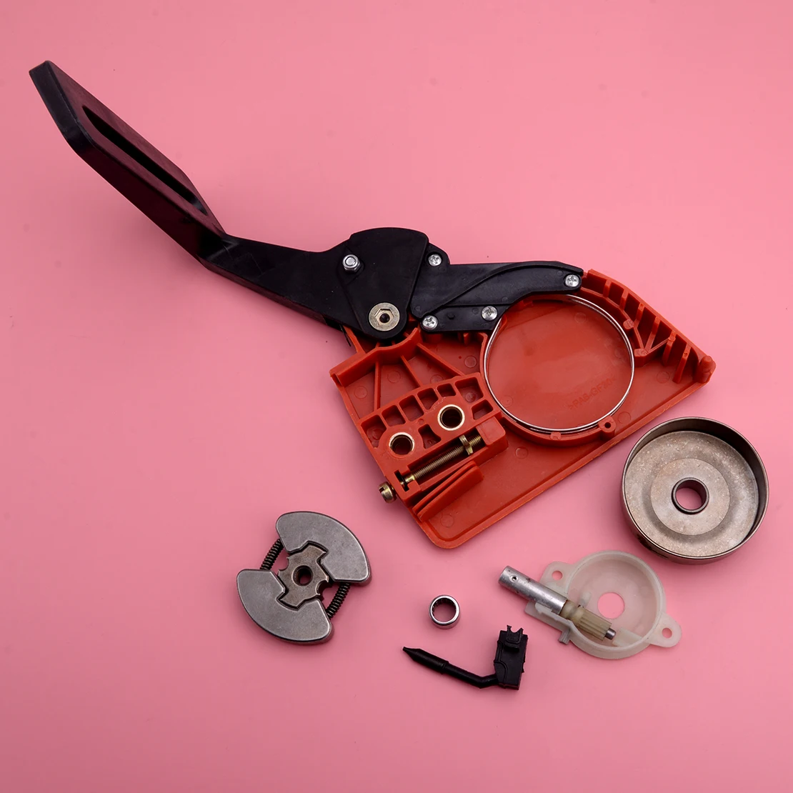 Cadeia de Embreagem Roda Dentada Tambor Freio Handle Rolamento Kit Acessórios Substituição Fit para Husqvarna 36 41 136 137 141 142 Motosserra