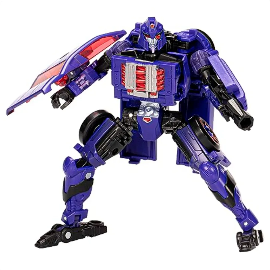 

Transformers Toys Legacy Evolution Deluxe Cyberverse Universe Shadow Striker Toy 5.5inch Action Figure for Boys and Girls Ages