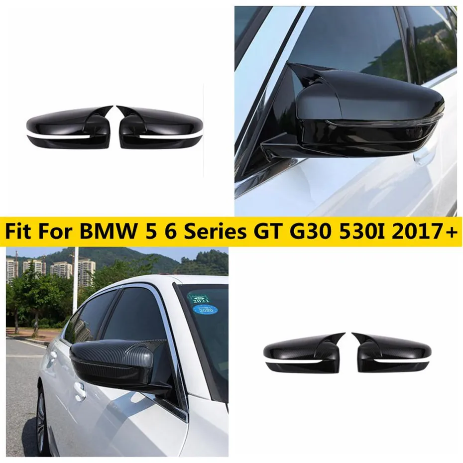 

Rearview Mirror Protector Shell Caps Cover Trim Fit For BMW 5 6 Series GT G30 530I 2017 - 2023 Car Accessories