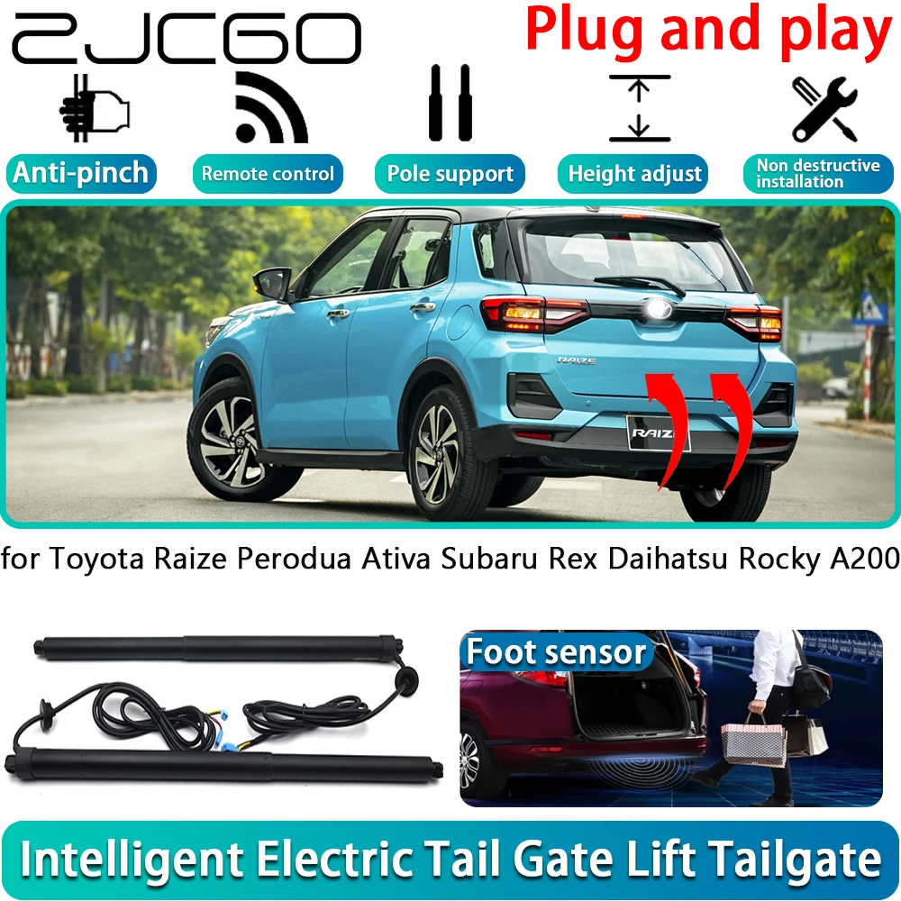 for Toyota Raize Perodua Ativa Subaru Rex Daihatsu Rocky A200 Electric Powered Tailgate Power Liftgate Automatic Tailgate System