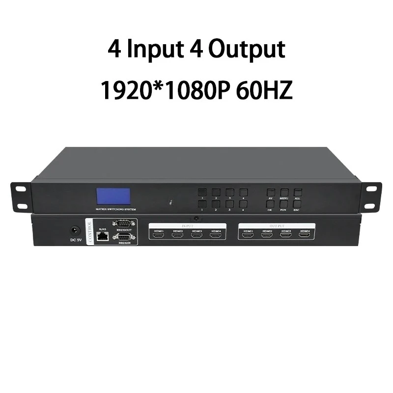 

16x16 16x32 стиль корпуса цифровой матричный коммутатор сигналов 1080P для HDMI коммерческого Hd аудио/видео матричный переключатель 4x4 8x8