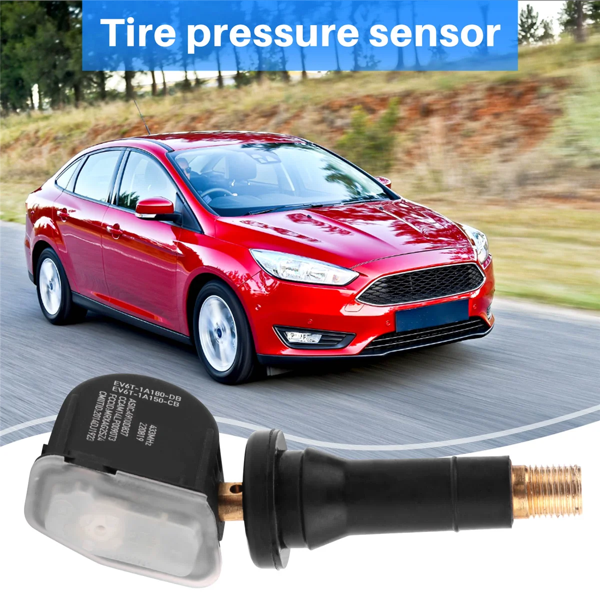 TPMS Tire Trye Pressure Sensor Fit for Ford Focus Ranger EV6T-1A180-CB New