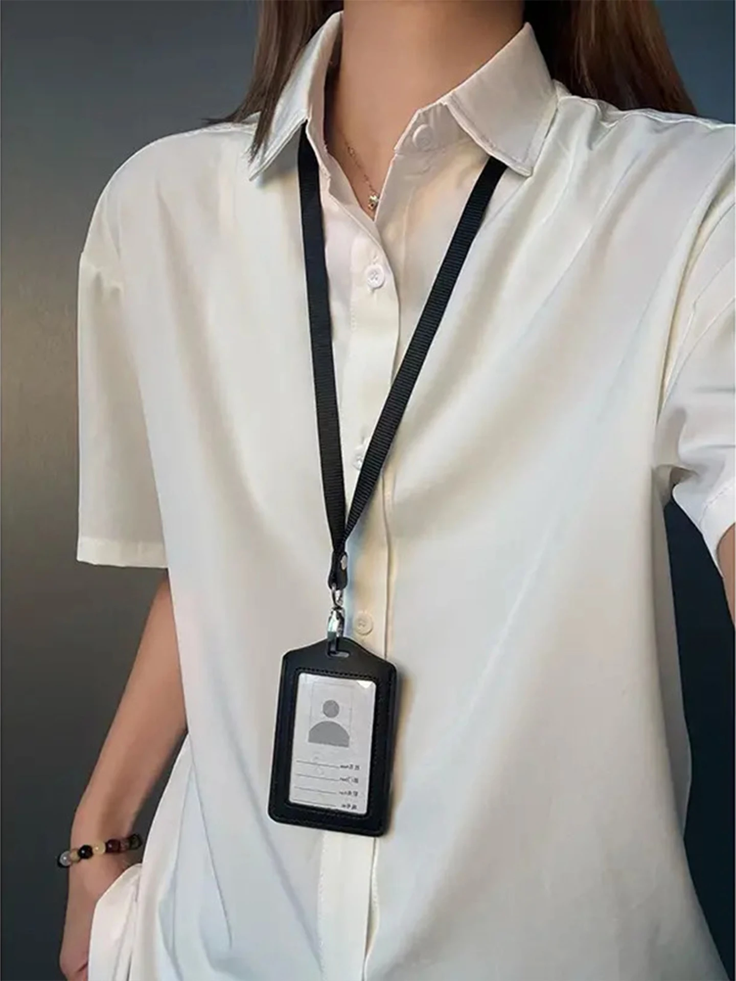 

Cleanfit White Ice Silk ort Sve irt Men Women Summer Thin Commute Casual Sle Loose Fit Button down Breathable irt