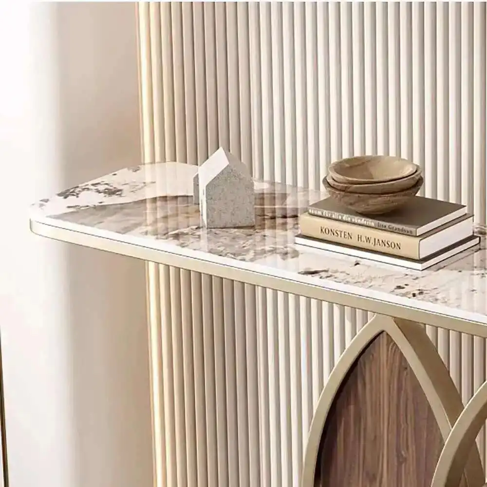 

Luxury Nordic Console Table Aesthetic Design Modern Minimalist Console Table Premium Living Room Wohnzimmer Tisch Furniture