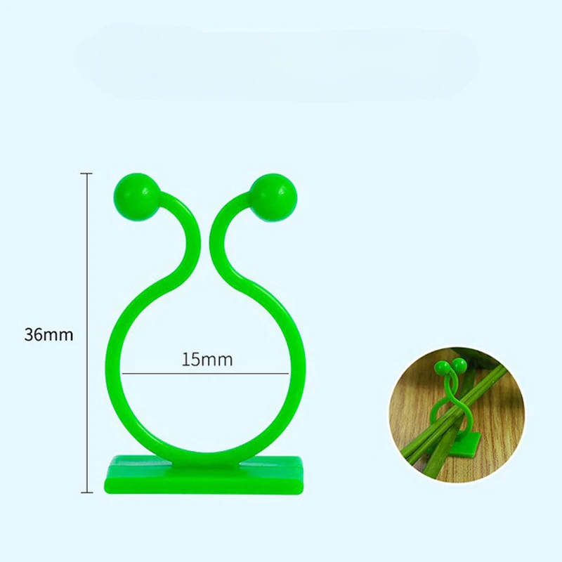 식물 등반 벽 램프 클립 덩굴 고정 장치, 자체 접착 후크, 보이지 않는 정원 바인딩 클립, 벽 고정 장치, 야외 장식, 1 개, 50 개