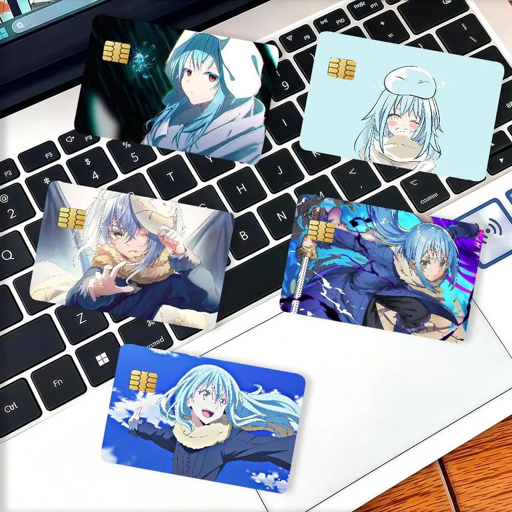 Anime That T-time I G-Got Reincarnated as a S-slime Credit Card Decorative Card Stickers Suitable For Bank Cards Metro Transit