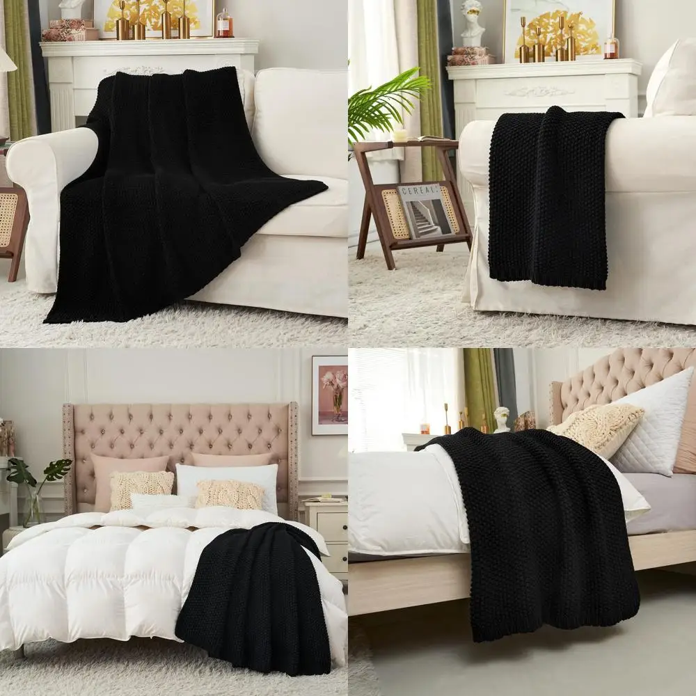 

Легкое одеяло из 100% органического хлопка, 60x80, для дивана, дивана, кровати, детской комнаты, от дерева до современных стилей