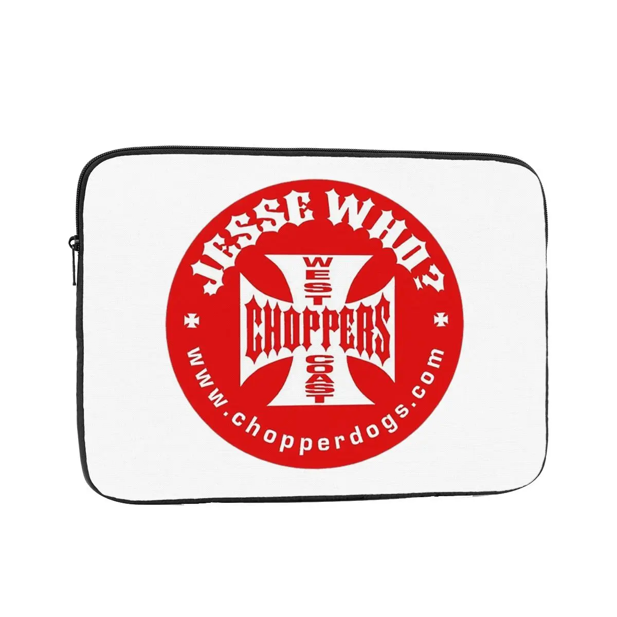 

Personalized West Coast Iron Cross Choppers Laptop Sleeve Cover Bag Notebook Bag Sleeve Tablet Shockproof Case Bag