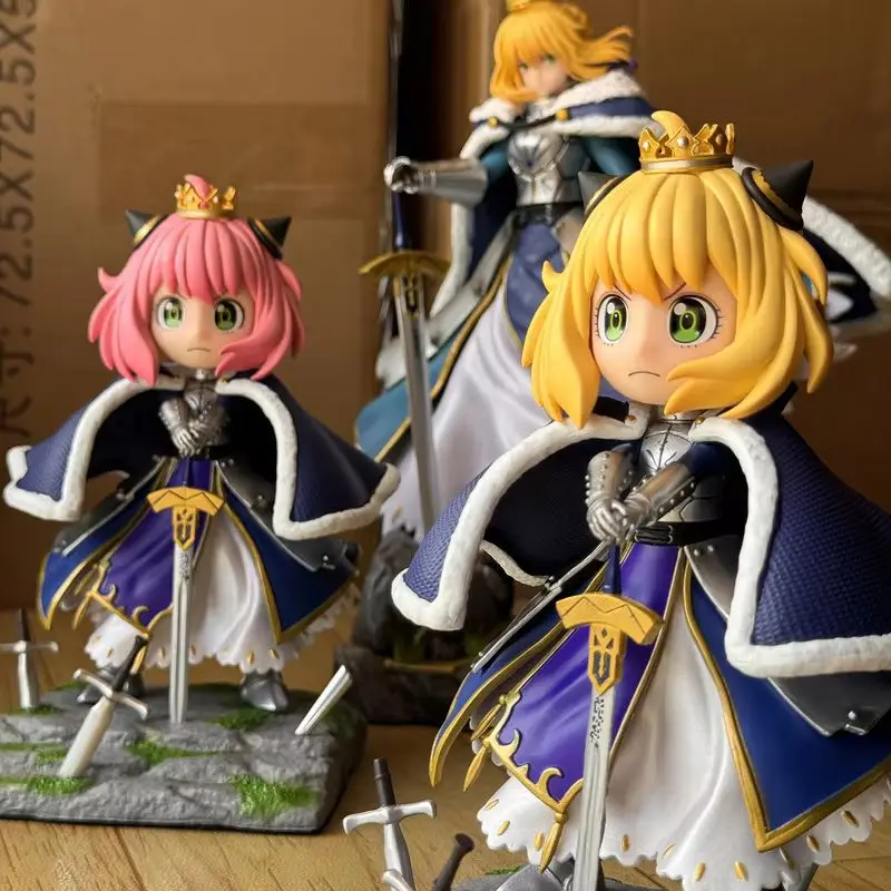 

Gojo Satoru Luffy Mermaid Anya Spy X Family Anime Cosplay Figure Collection Desk Decor Anya Forger Action Figure Model Toys