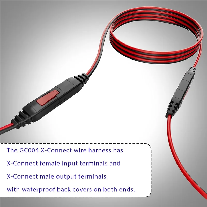 JABS-For Genius الذكية شواحن البطاريات ملحق 300 سنتيمتر ل NOCO GC004 X-Connect تمديد سلك كابل تسخير