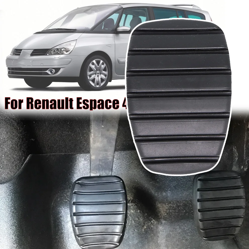 Rubber Brake Clutch Foot Pedal Pad Cover For Renault Capture 2017 Espace 4 Megane Mark 3 Clio 3 Opel Vivaro 2001 2002 2003 2018