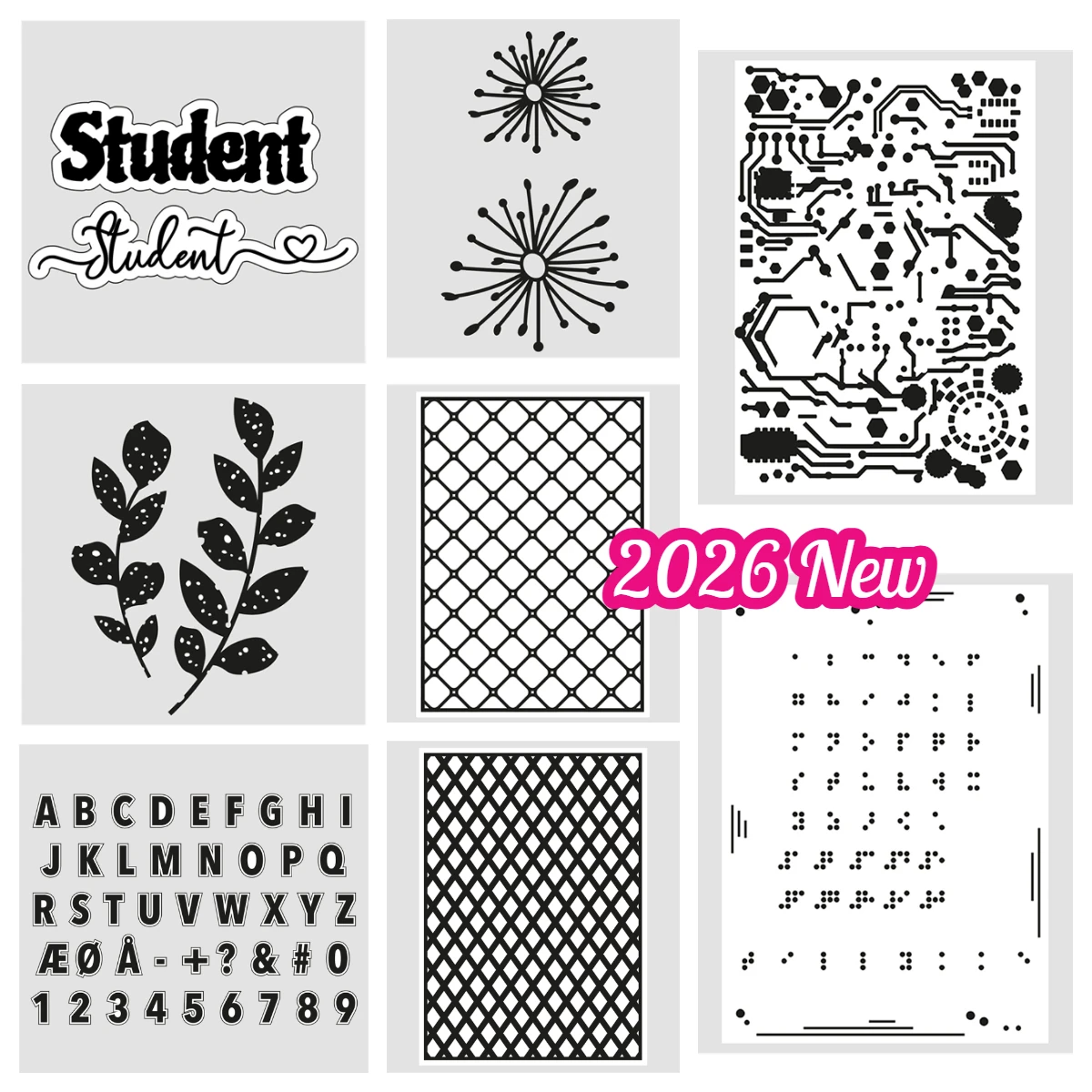 Elegant Shaped Frames Metal Cutting Dies and Stamps DIY Scrapbooking Card Stencil Paper Cards Handmade Album Stamp Die Sheets