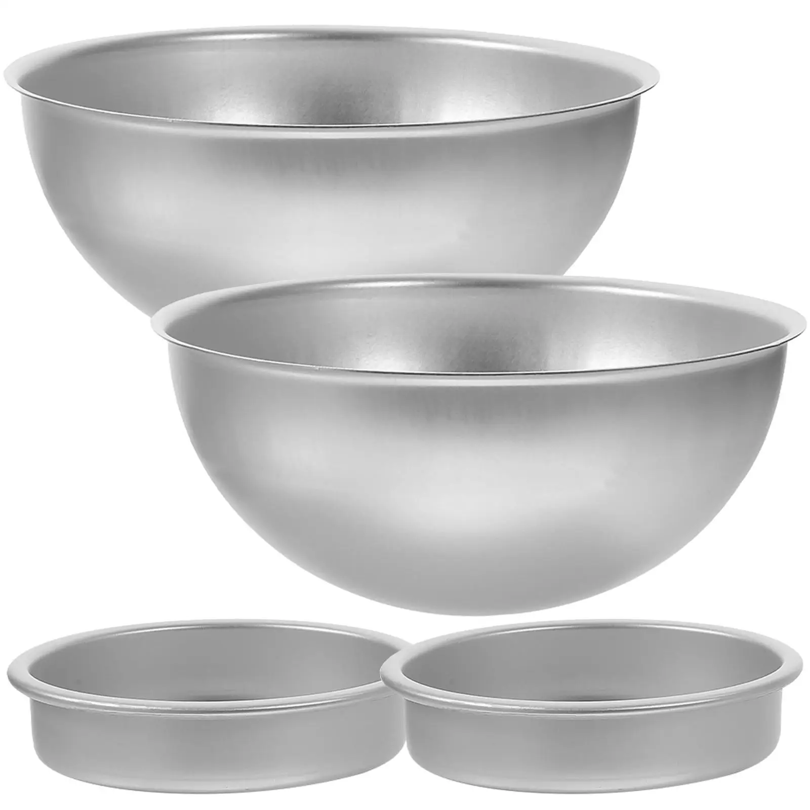 

2 Sets Spherical Cake Mold Cookie Molds Baking for Beginner Semicircle Creative DIY Making