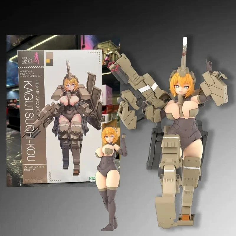 

Коллекционная аниме-фигурка Kotobukiya FAG Frame Arms Girl Kagutsuchi-Kou, сборная модель, подарок для мальчиков