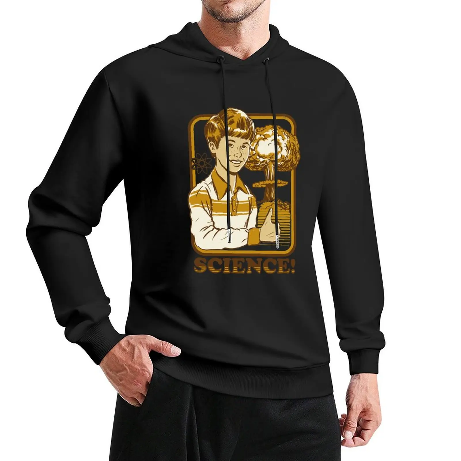 

Science! Pullover Hoodie men clothes autumn clothes men's winter sweater pullover hoodies