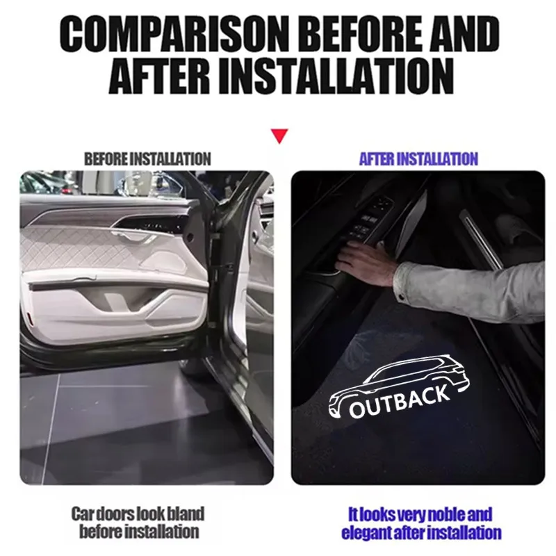 

Car Logo Courtesy Car Door Projector LED Courtesy Lamp For Subaru XV Forester Outback BR BS 2012-2023 Impreza Legacy Tribeca