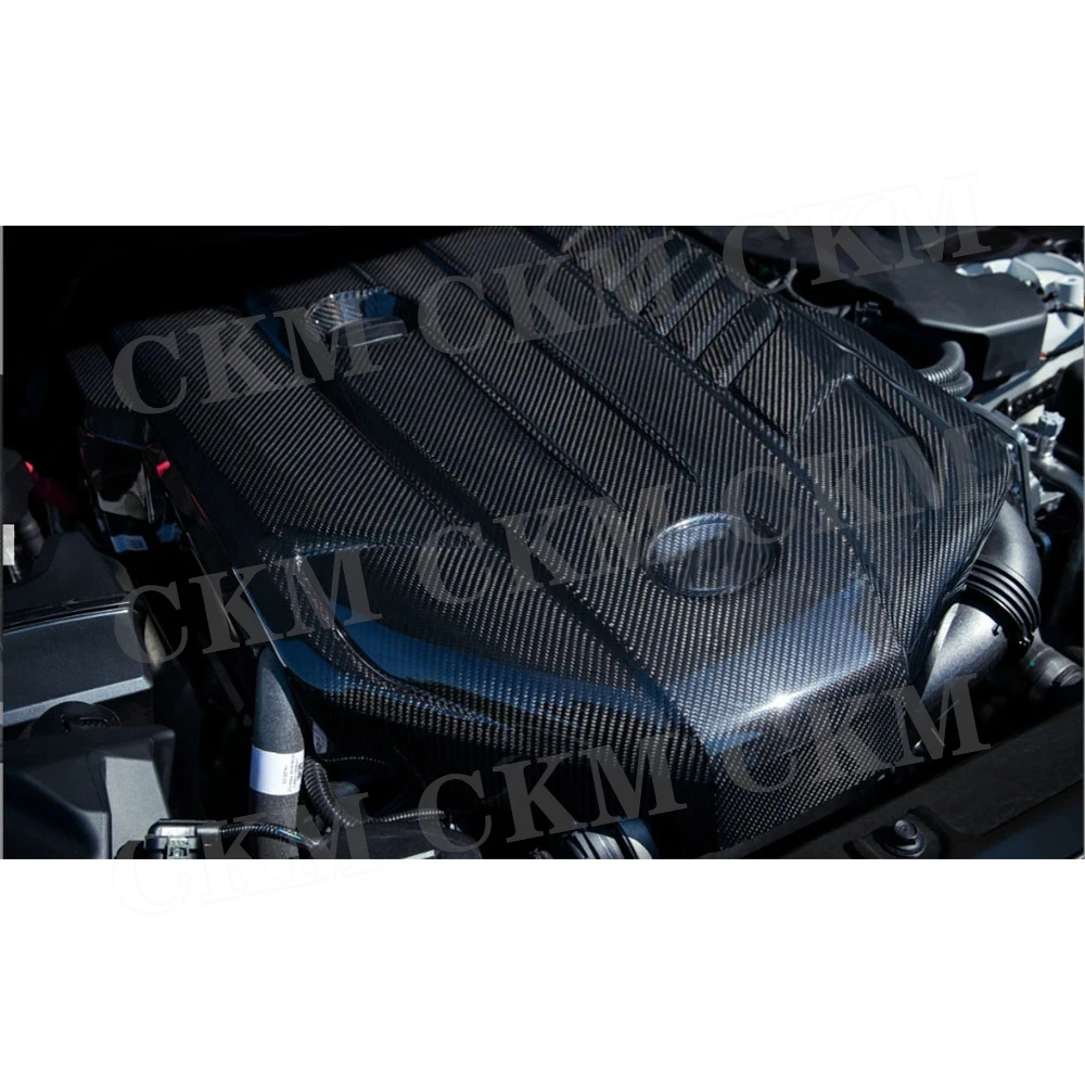 For Toyota Supra A90 2019+ Carbon Fiber Car Engine Protector Hood Engine Hood Interior Hood Trim FRP Body Kits Car Accessories - view 2