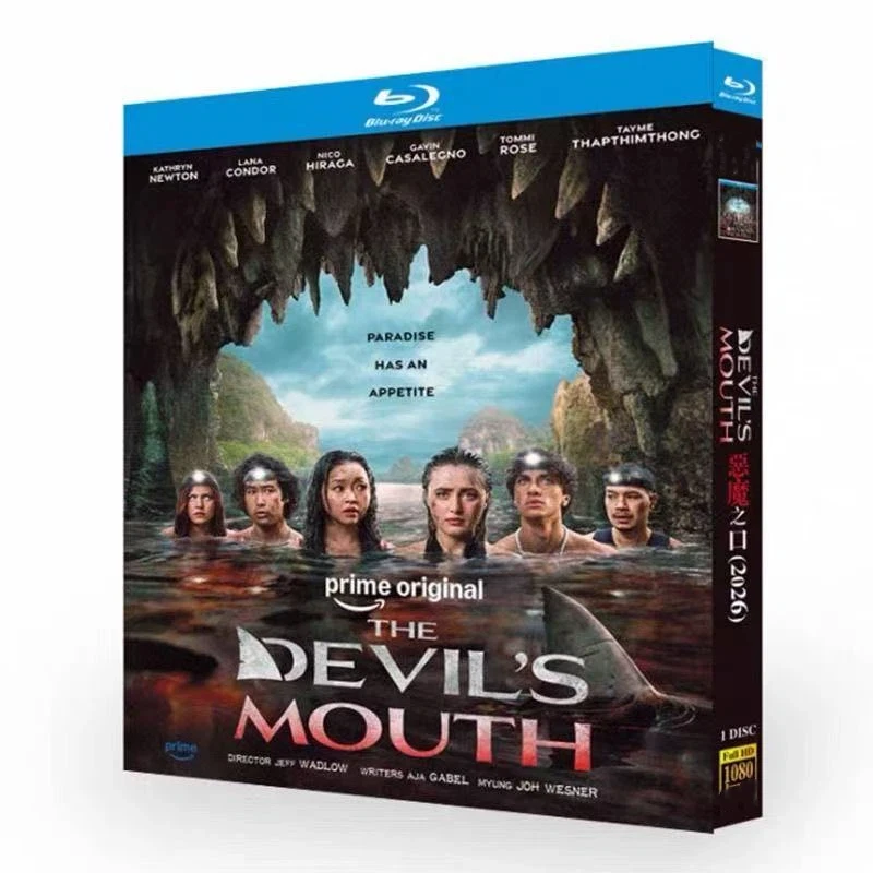 The Devil's Mouth (2026) Abenteuer-Horrorfilm Full HD Blu-ray Disc BD