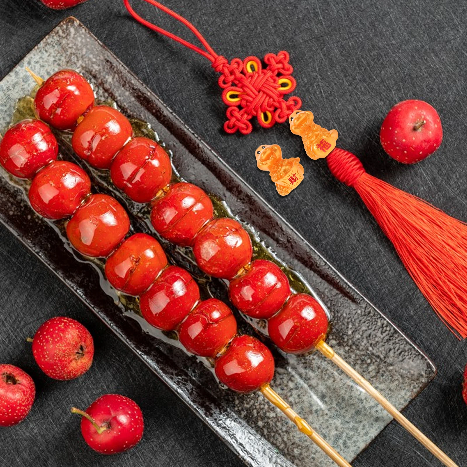 

10pcs Charms Pendant DIY Resin Zodiac Animal Jewelry Hanging Decor Year of The Snake Accessories