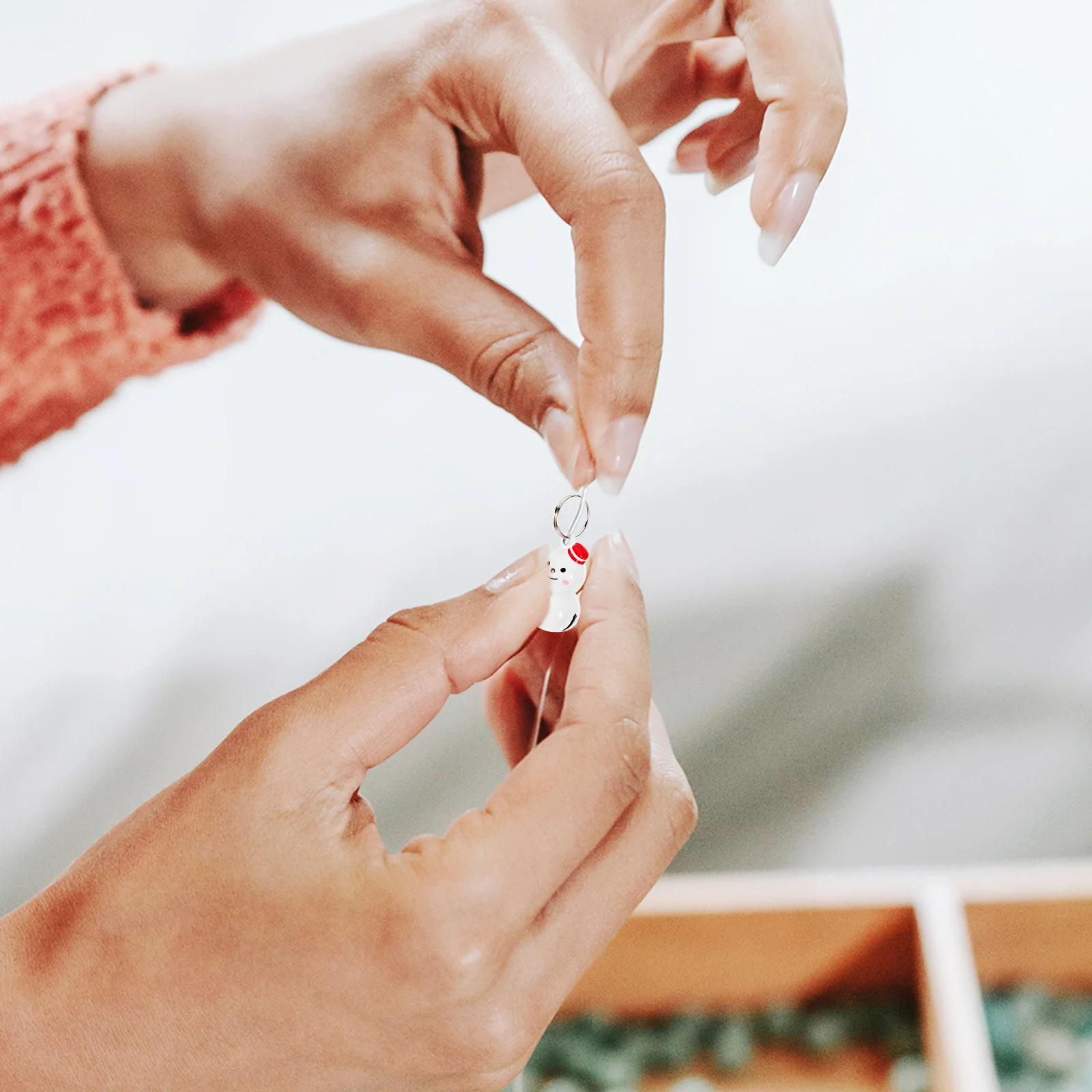 

6Pcs Pet Collar Bells Christmas Decoration Hanging Bell Decors Cat Dog Collar Accessories Keychain Bells Cat Accessories