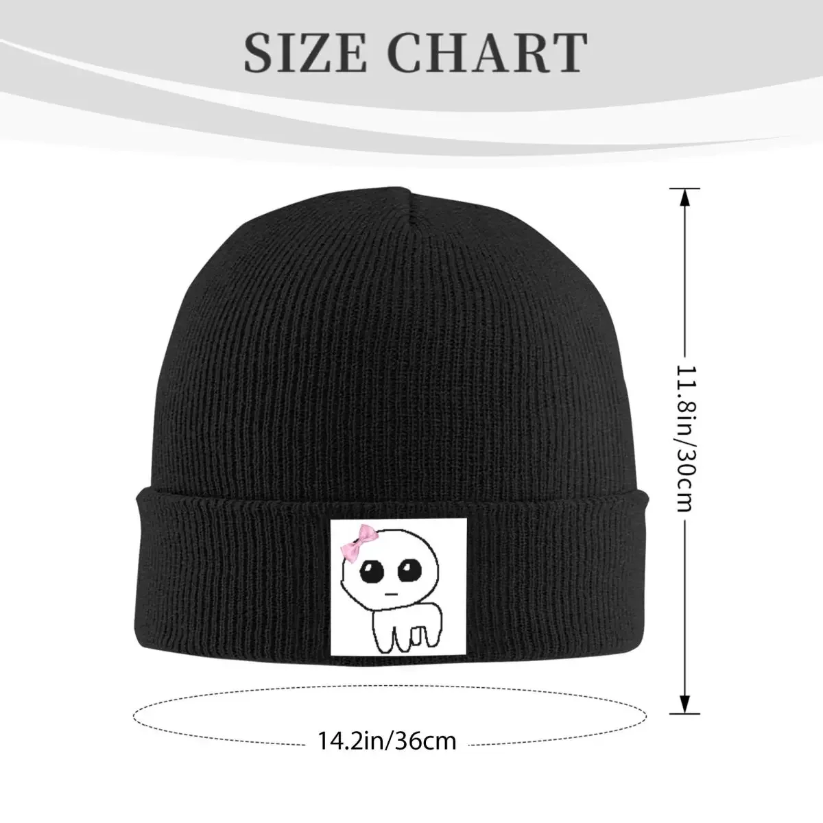 TBH Autism Creature Meme Yippee Warm Knitted Cap Winter Knit Bonnet Hat Skullies Beanies Hip Hop Caps For Unisex