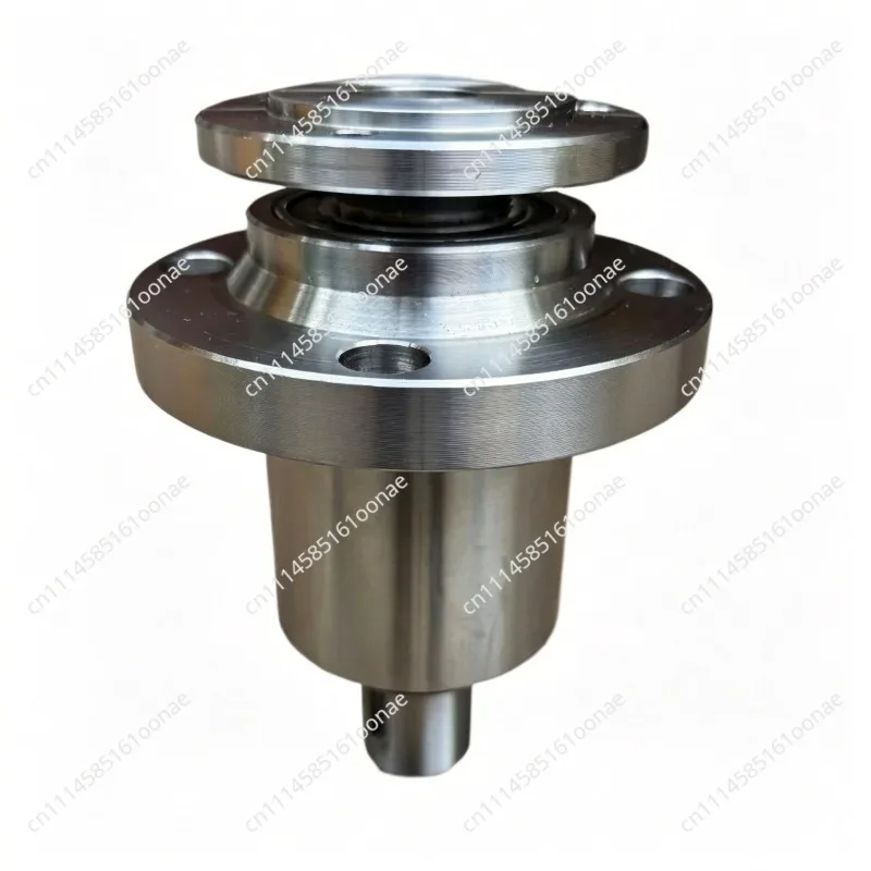 Flanged front tapered bearing mounting spindle high-speed spindle vertical mounting
