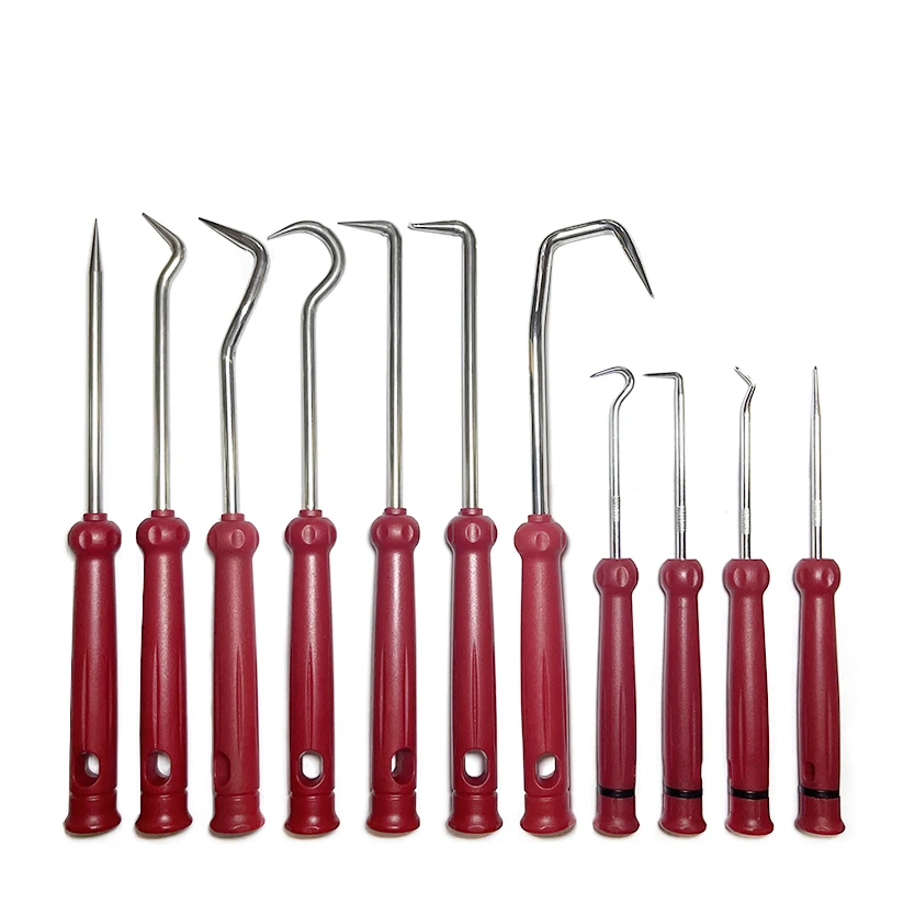 

9/11pcs Hook and Pick Set Precision O-Ring Removal Kit for Automotive Mechanic Electronic Maintenance Car Auto Oil Seal Hooks