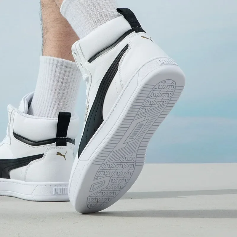 Puma Caven 2.0 Mid Buty męskie Obuwie damskie Sportowe buty codzienne Kontrastowy kolor Powolne wysokie buty deskorolkowe