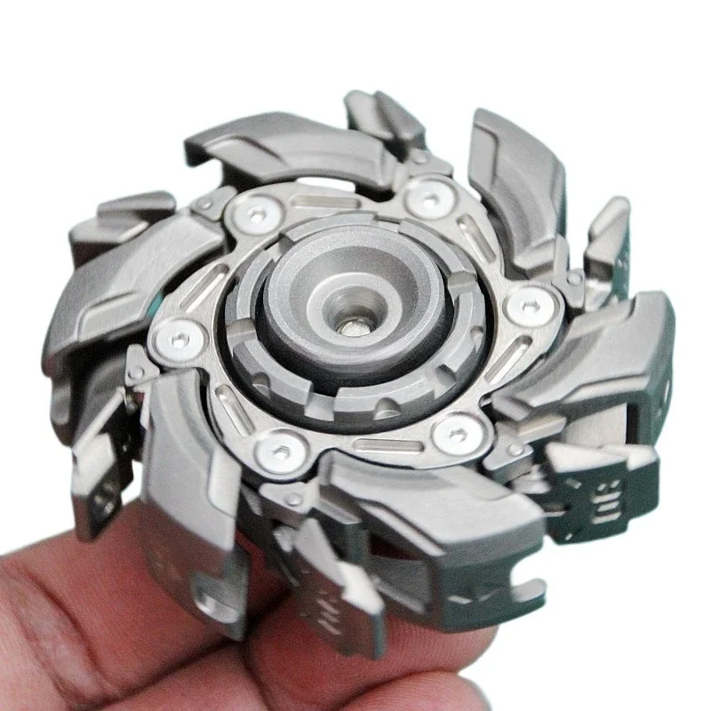 172G Cranky 08 Gyro Stainless Steel Toy Cyclone Explosive Nail Linkage Fingertip Nail Opening Decompression Artifact