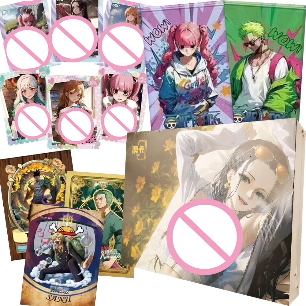 

One Piece Collection Cards Luffy ACE Nami Anime Classic IP Special Effect Hot Stamping Gold Character Cards Creative Trend Gift