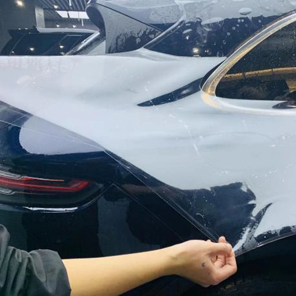 High quality car clear glossy paint protection film transparent lubrizol Hydrophobic tpu ppf