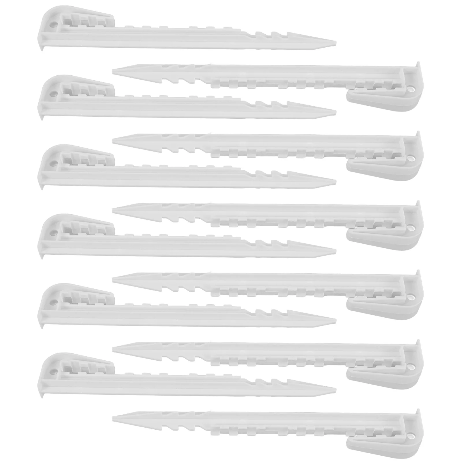 

20 Pcs Outdoor Sky and Earth Nails Beach Stakes for Sand Climbing Ground Tent Canopy Pegs Garden Spikes Hiking Fence