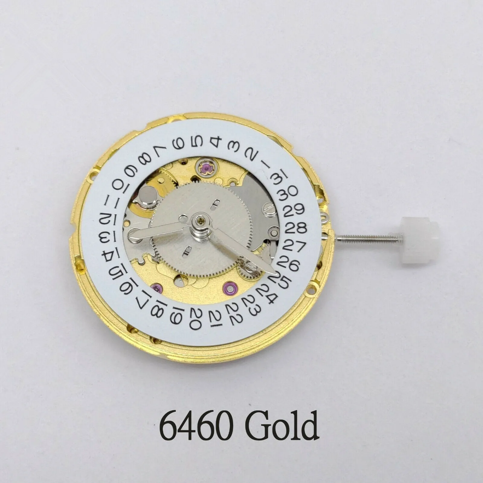 For ETA2836 Automatic Mechanical Watch Movement 4 Hands Date At 3 O'clock 25 Jewels Watch Movement For ETA 2836-2 GMT Watch Part