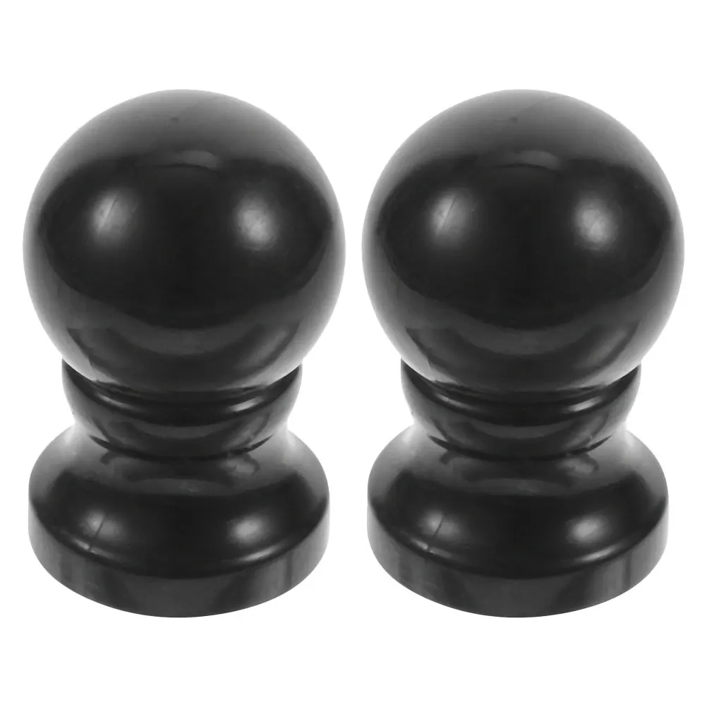 

2pcs Flagpole Top Ball Replacement Rotating Smooth Finish For National State Flags Outdoor Indoor Use Flagpole Finial Accessory