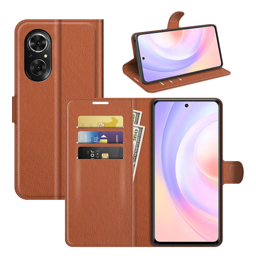 

Flip PU Leather Wallet Bag Case for Huawei Honor 50 SE Honor50 Lite Honor 50 Pro Anti-Knock Card Pocket Coque Fundas Cover