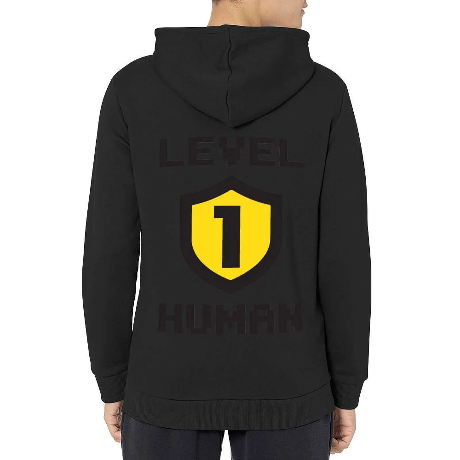 

Level 1 Human Hoodie men's autumn clothes mens clothing winter clothes graphic t shirts men hoodie for men