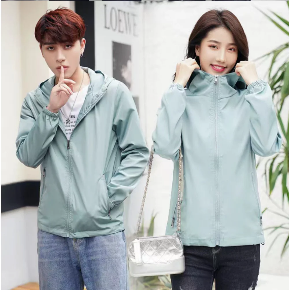 

Jeanswest легкая солнцезащитная куртка для мужчин и женщин, летняя спортивная куртка на открытом воздухе, дышащая, свободная посадка, повседневная, устойчивая к ультрафиолетовому излучению кожа Co