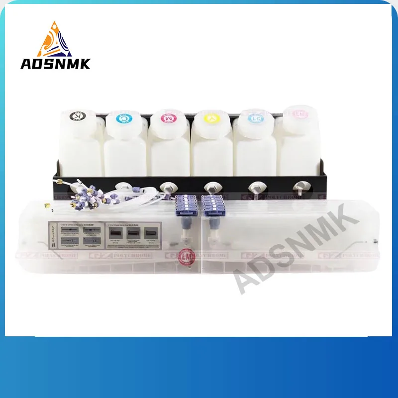 

Printer Continuous Ink Supply System CISS Bulk Ink Tank and Ink Cartridge Abssembly System for Roland Mimaki Mutoh Inkjet