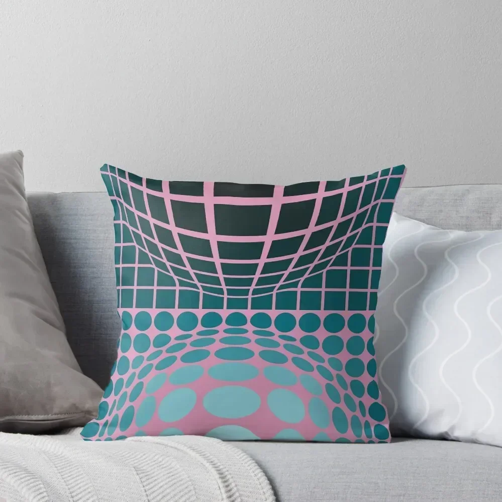 

Vasarely Museum # 5 Throw Pillow ornamental pillows for living room Sofas Covers Anime christmas cushions covers pillow