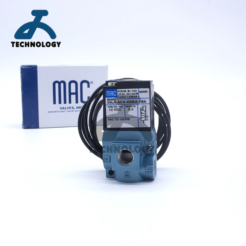 MAC solenoid valve 35LA-ACA-DDAA-1BA 36LA-ACA-JDAA-1BA 35LA-ACA-DDBA-1BA 35LA-B00-DDAA-1BA 35LA-E00-DDAA-1BA 35LA-E00-DDDA-1BA