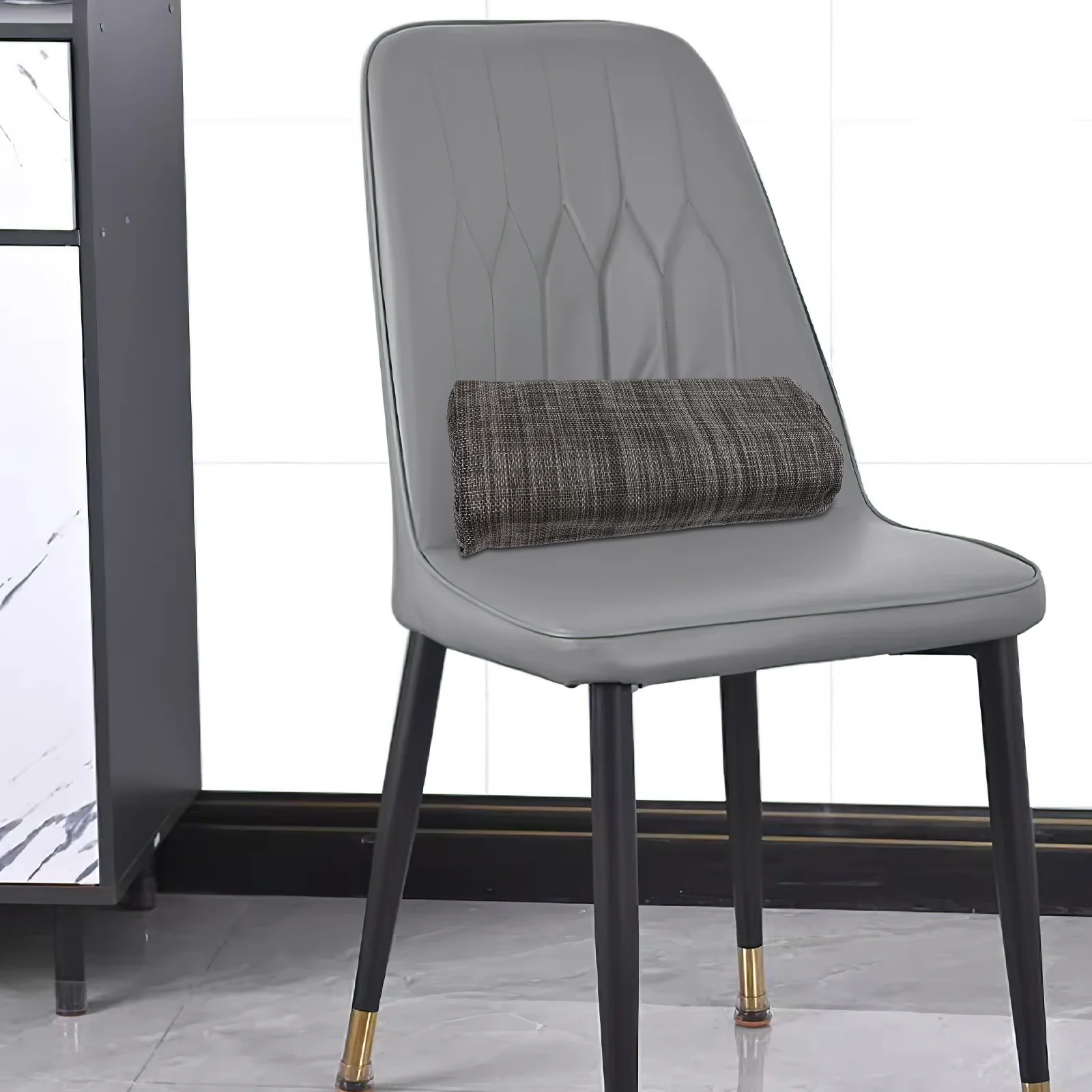 

Deck Chair Pillow Replacement Headrest Elastic Band Recliner Cushion Soft Neck Support Comfortable Chair Pillow for Home Lounge