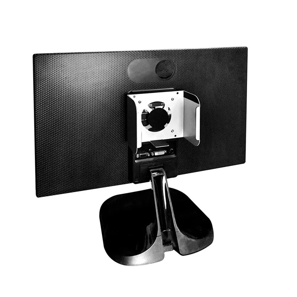 Do MAC Mini4 M4 Host Metalowy wspornik montowany na ścianie, pod stołem, monitor Potrójne zastosowanie Sliver Podstawa stojaka Akcesoria hosta