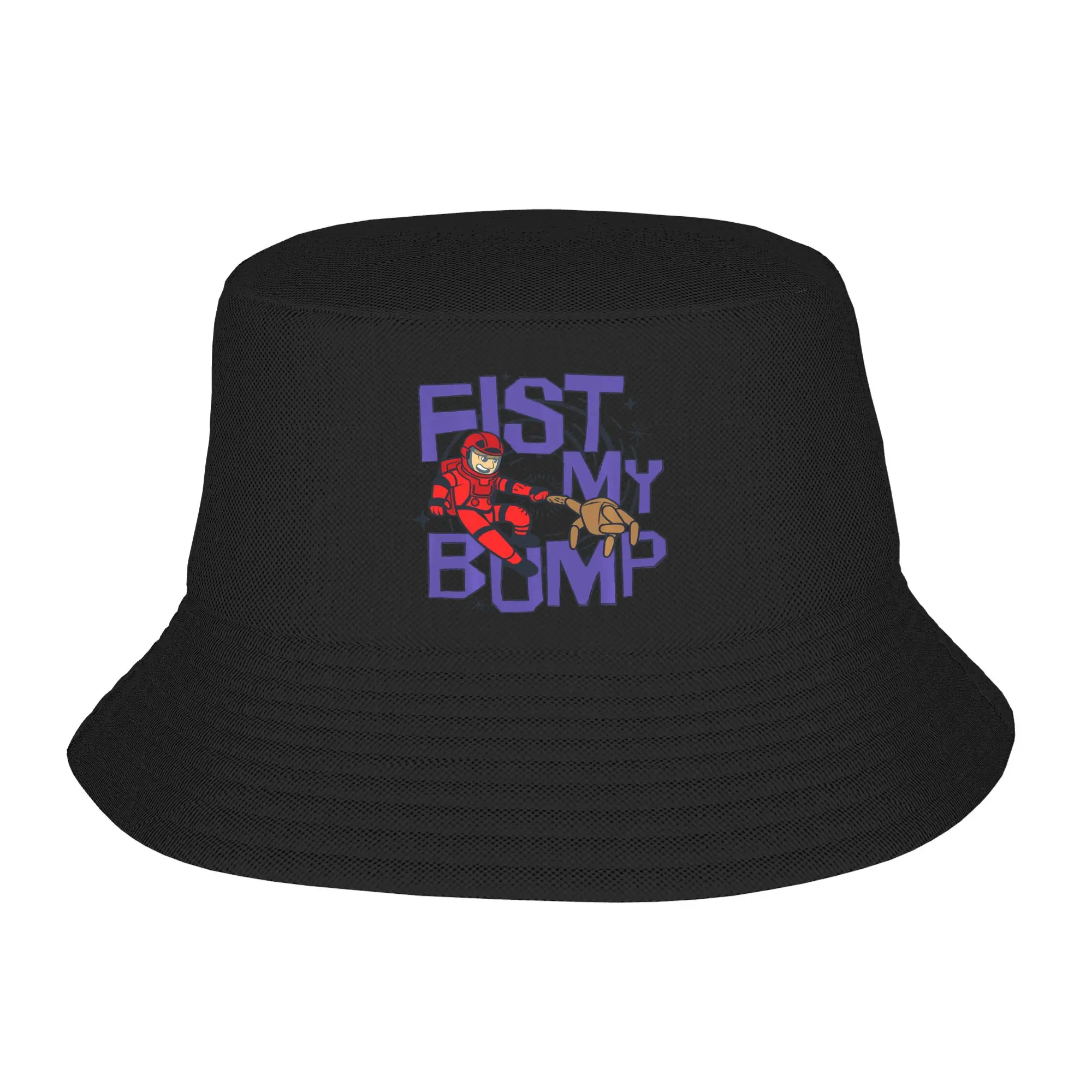 Men Women Fist My Bump Project Hail Mary Bucket Hat  Portable Fisherman Hats Spring Vintage Vacation Caps Streetwear Visor Hat