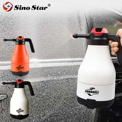 Electric Foam Sprayer Cordless Car Wash 8.4V 1.8L Foam Cannon Special Device Watering Can Manual Corrosion Acid Resistant