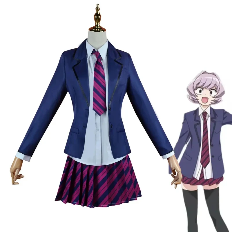

Can't Communicate Komi Shoko Osana Najimi Cosplay Costume Anime Wig High School Uniform Shirt Tie Neck Women Hallowee yy:89