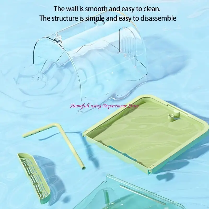 

Автоматический фонтан с брызгами в ванне для птиц для попугаев и маленьких домашних животных