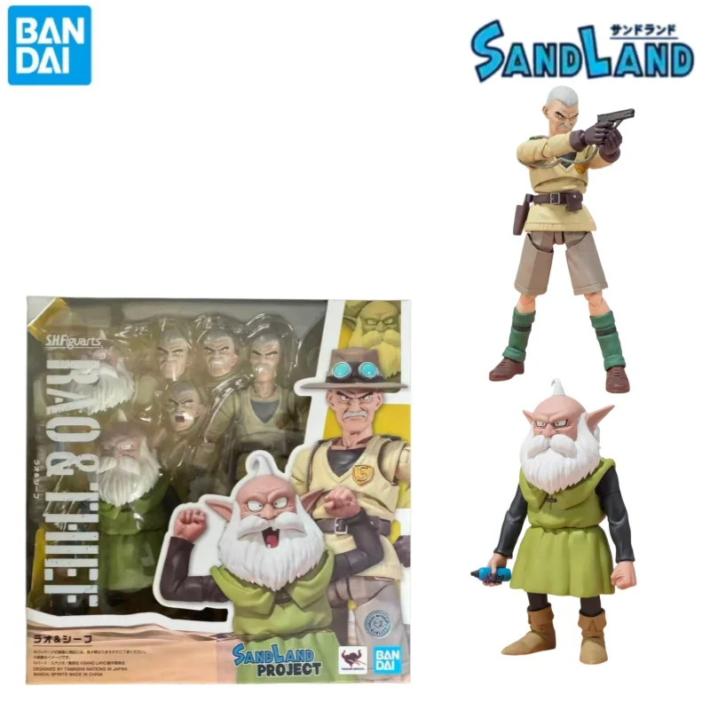 

В наличии: Оригинальная фигурка Bandai S.H.Figuarts Sand Land Lao Sif, новая, в коробке, персонаж аниме, модель для коллекционирования.