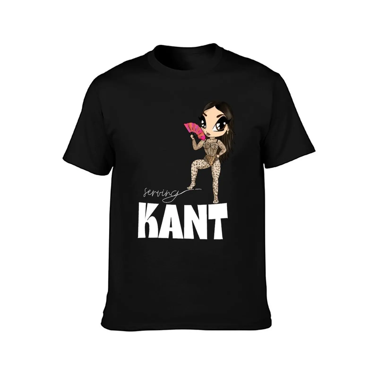 MIRIANA Conte Serving Kant - Malat Eurovision 2025 - white T-Shirt, Summer Casual Cotton Tee, Oversized Streetwear Tops